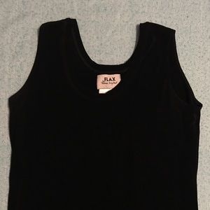 Flax maxi Slinky Black dress